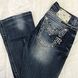 Size 27 Miss Me Easy Boot Jeans